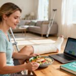 Jak schudnąć ze złamaną nogą?