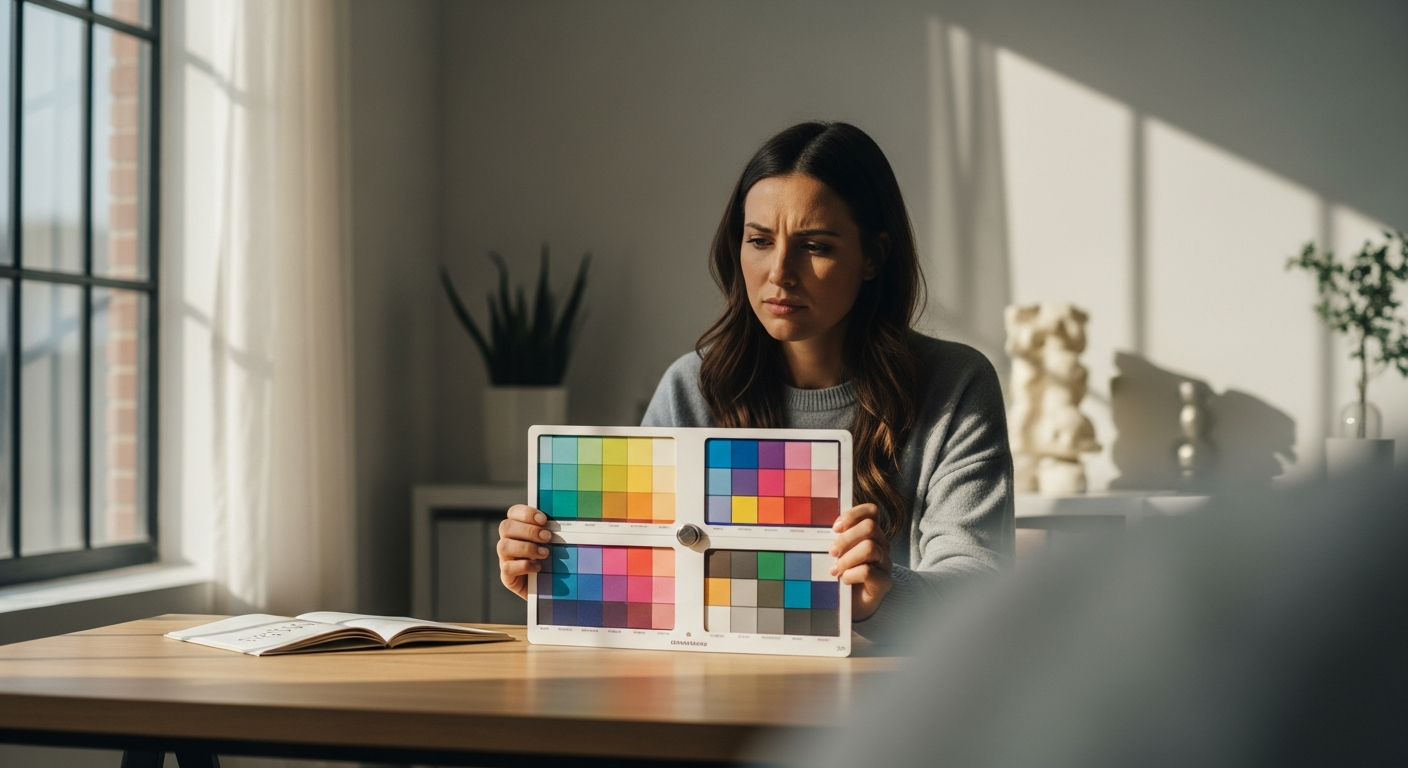 Czy kobieta może być daltonistką?