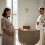 Czy kobieta w ciąży może zostać matką chrzestną?