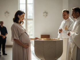 Czy kobieta w ciąży może zostać matką chrzestną?