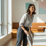 Czy kobieta powinna wstać przy powitaniu lub przedstawieniu?